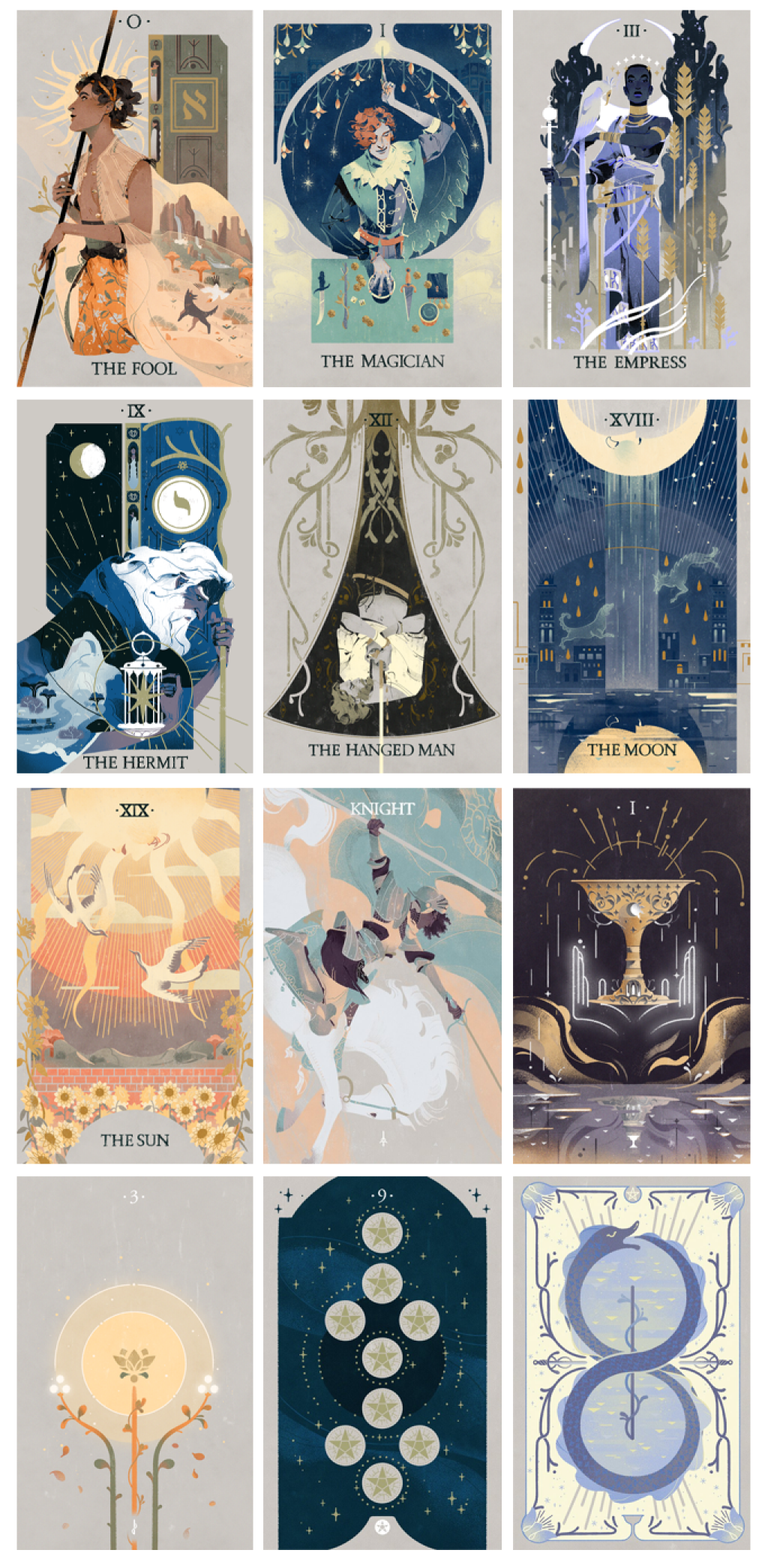 Sefirot turns the divination of tarot into a board game for one or